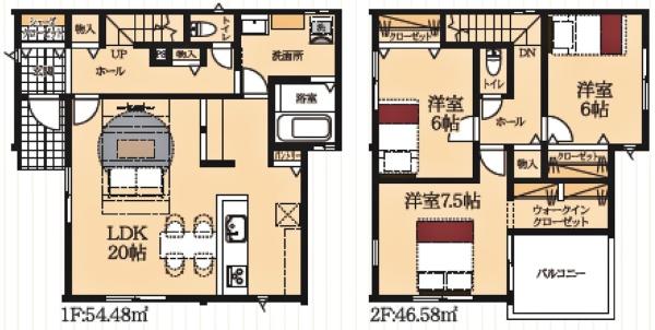 豊田市秋葉町新築戸建全2棟1号棟