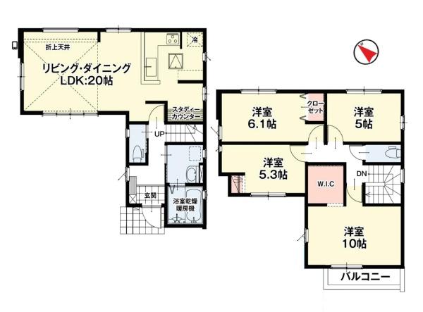 安城市今本町新築戸建全3棟2号棟