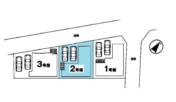 安城市今本町新築戸建全3棟2号棟