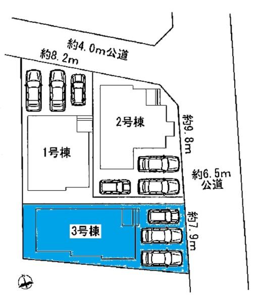 豊明市西川町新築戸建全3棟3号棟