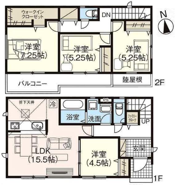 岡崎市井田新町新築戸建全2棟2号棟