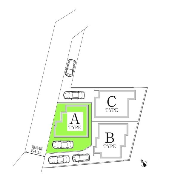 豊明市栄町新築戸建全3棟A号棟