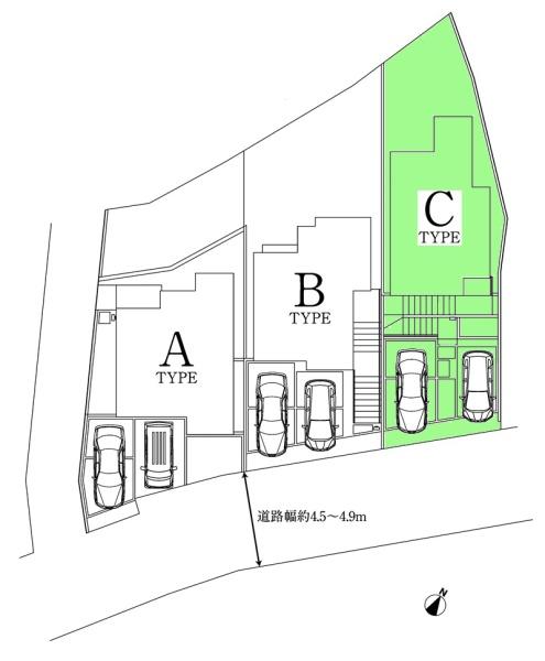 東海市富木島町新築戸建全3棟C号棟