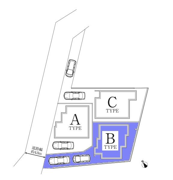 豊明市栄町新築戸建全3棟B号棟