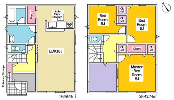 岡崎市小針町新築戸建全3棟1号棟