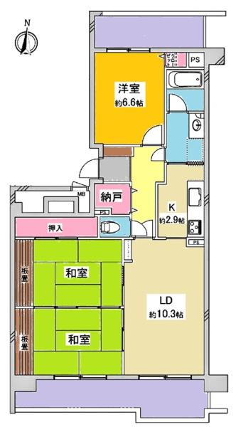 コープ野村新安城Ａ棟