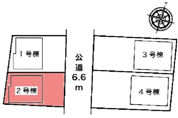 東海市名和町新築戸建全4棟2号棟