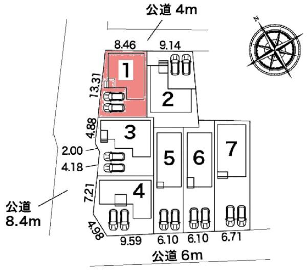 豊明市大久伝町中新築戸建全7棟1号棟