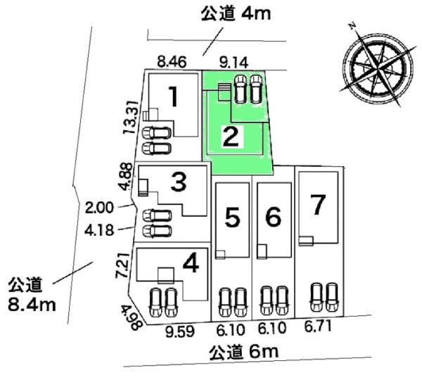 豊明市大久伝町中新築戸建全7棟2号棟