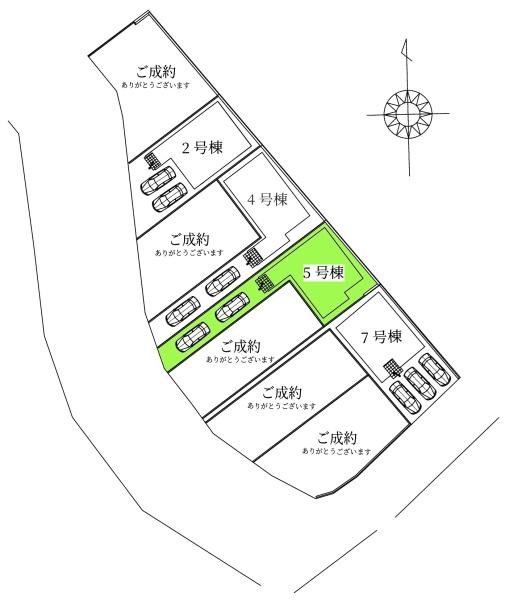 豊明市阿野町新築戸建全9棟5号棟