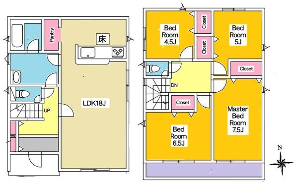 豊田市泉町新築戸建全2棟1号棟