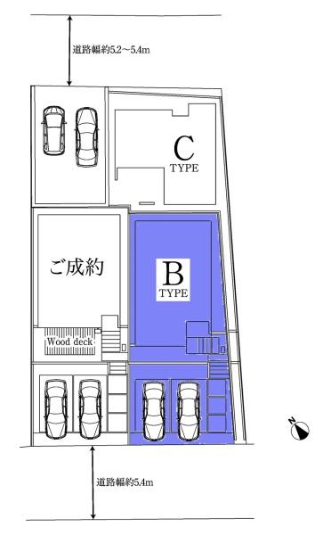 岡崎市鴨田町新築戸建全3棟B号棟