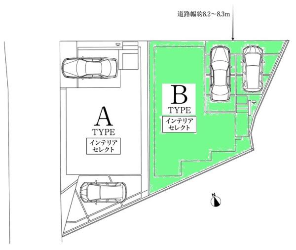みよし市三好町上新築戸建全2棟B棟