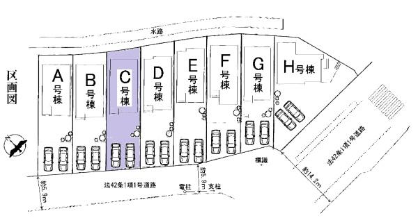 豊田市鴛鴨町新築戸建全8棟C号棟