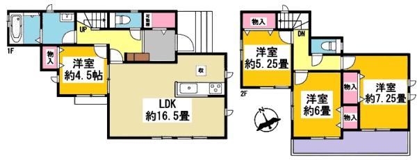 刈谷市小垣江町新築戸建全3棟3号棟