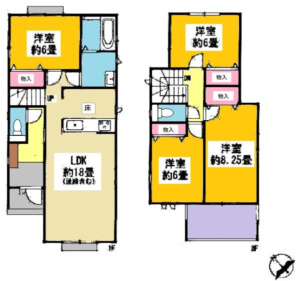 豊田市鴛鴨町新築戸建全8棟F号棟