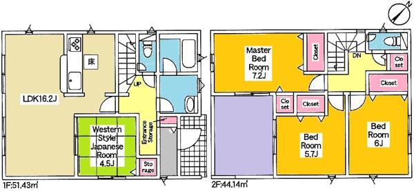 幸田町深溝新築戸建全2棟2号棟