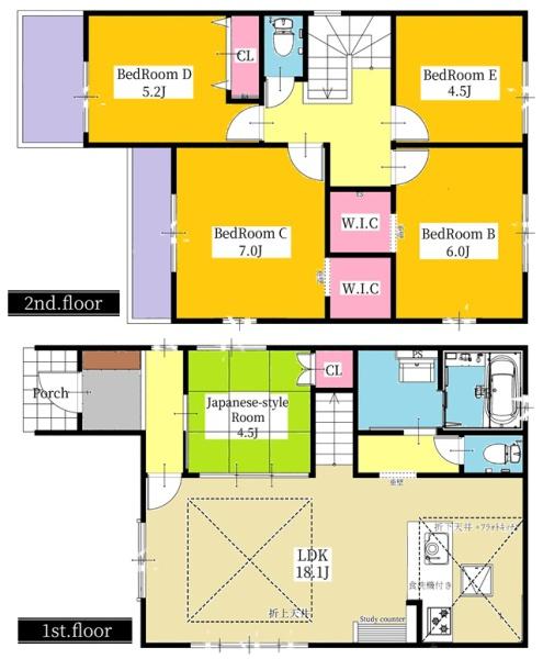 豊明市阿野町新築戸建全9棟2号棟