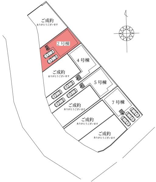 豊明市阿野町新築戸建全9棟2号棟