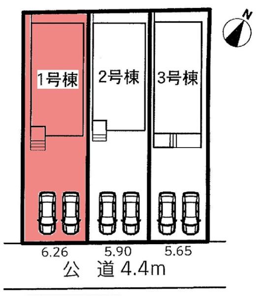 刈谷市司町新築戸建全3棟1号棟