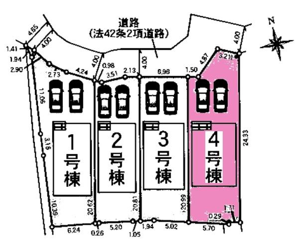 みよし市三好町新築戸建全4棟4号棟