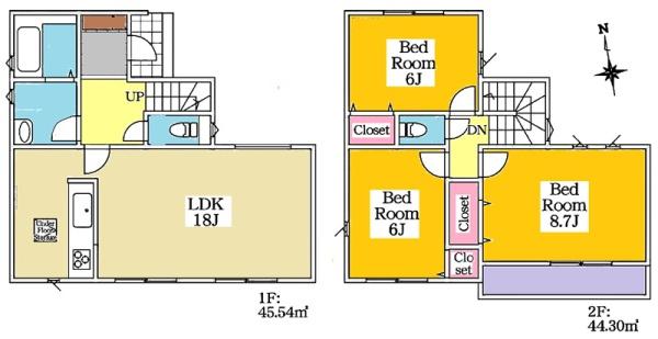 豊明市大久伝町新築戸建全1棟