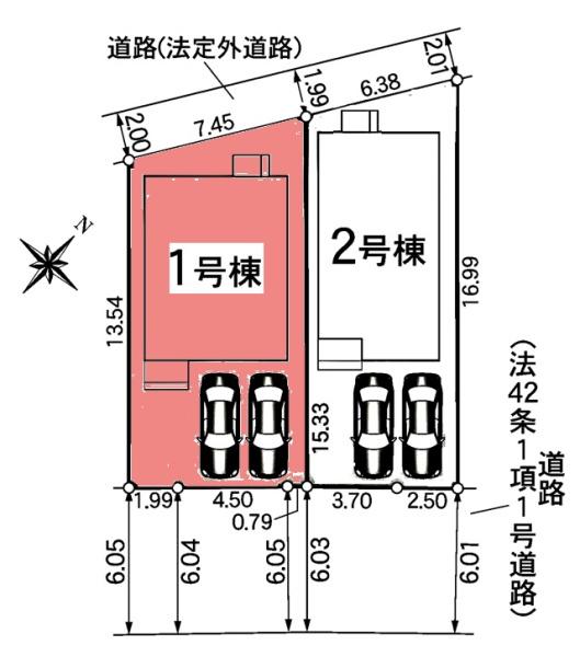 豊田市保見ケ丘新築戸建全2棟1号棟