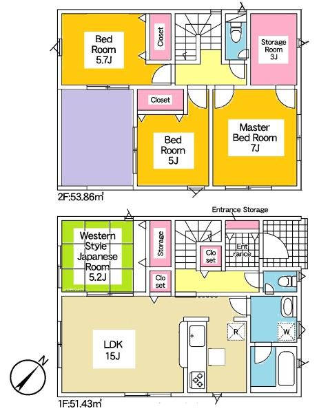 みよし市三好町新築戸建全2棟2号棟