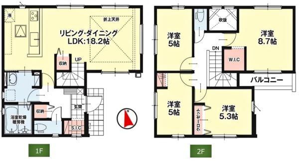 豊田市明和町新築戸建全3棟1号棟