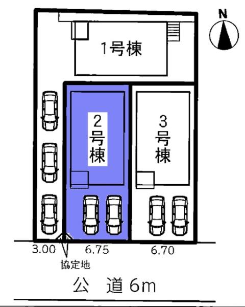 豊田市美里２丁目新築戸建全3棟2号棟