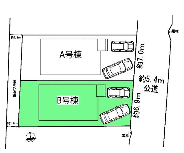 豊田市明和町新築戸建全2棟B号棟