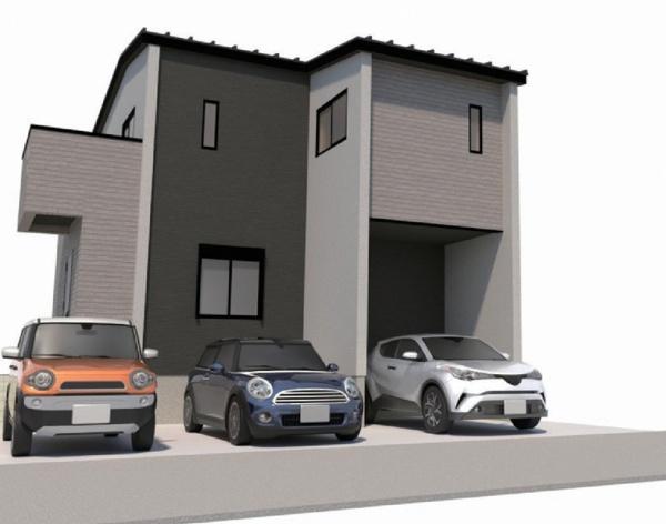 岡崎市真伝町新築戸建全2棟1号棟