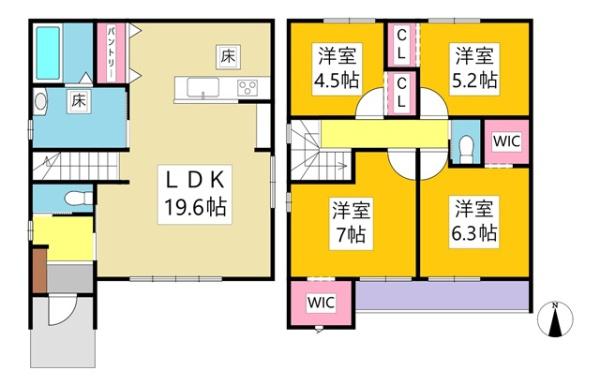 岡崎市寿町新築戸建全2棟2号棟