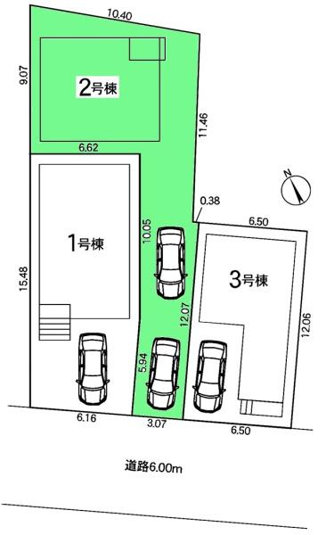 岡崎市大西新築戸建全3棟2号棟