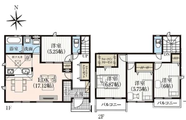 豊田市栄町新築戸建全3棟3号棟