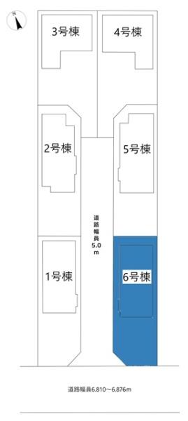 豊田市細谷町新築戸建全6棟6号棟