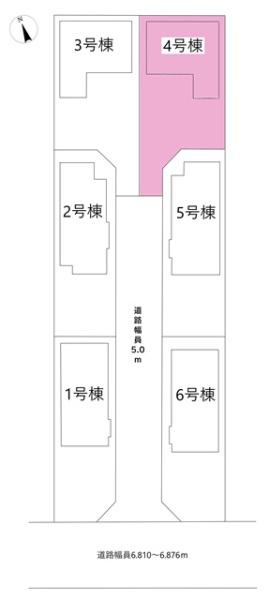 豊田市細谷町新築戸建全6棟4号棟