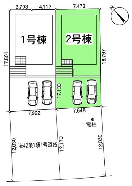 岡崎市細川町新築戸建全2棟2号棟