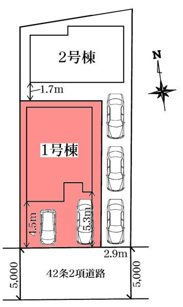 豊田市平山町新築戸建全2棟1号棟
