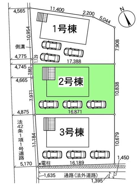 みよし市明知町新築戸建全3棟2号棟