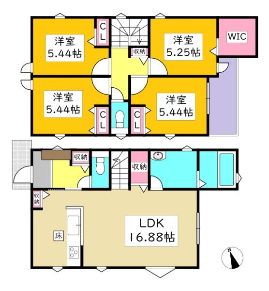豊田市市木町新築戸建全2棟1号棟