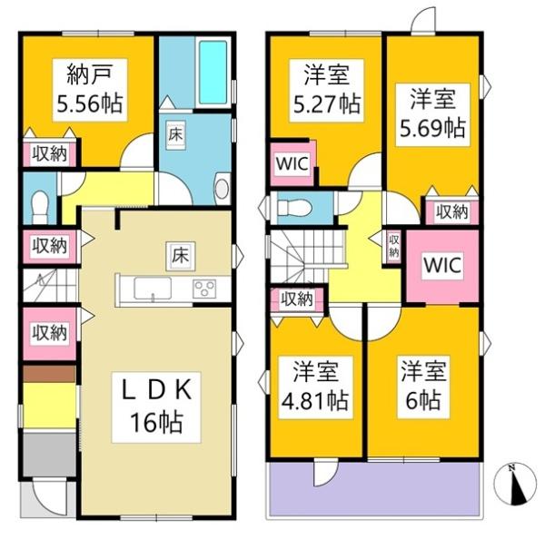 岡崎市江口新築戸建全2棟2号棟
