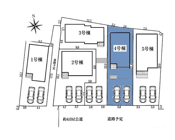 東浦町緒川新築戸建全5棟4号棟
