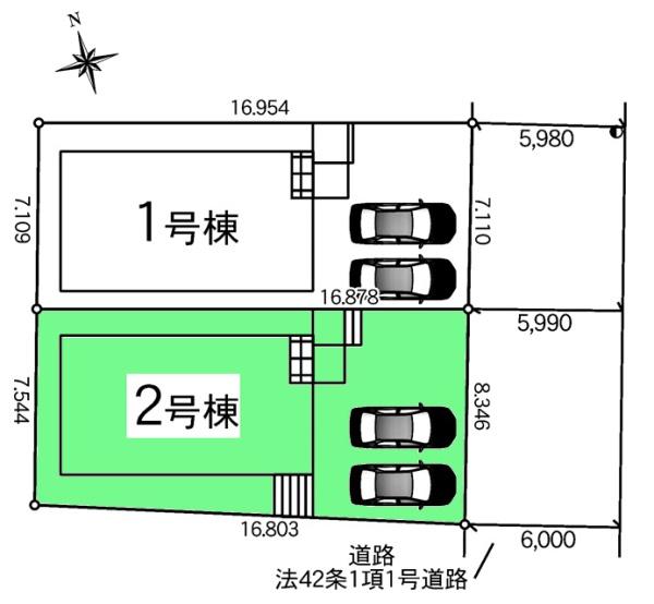 豊田市志賀町新築戸建全2棟2号棟