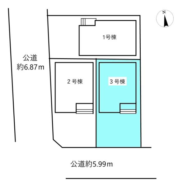 岡崎市上里新築戸建全3棟3号棟