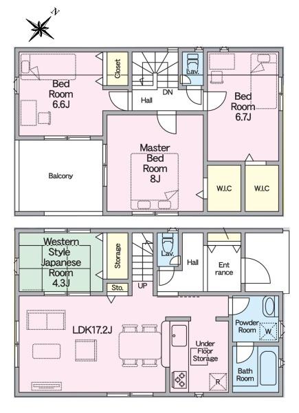 豊田市市木町新築戸建全2棟2号棟