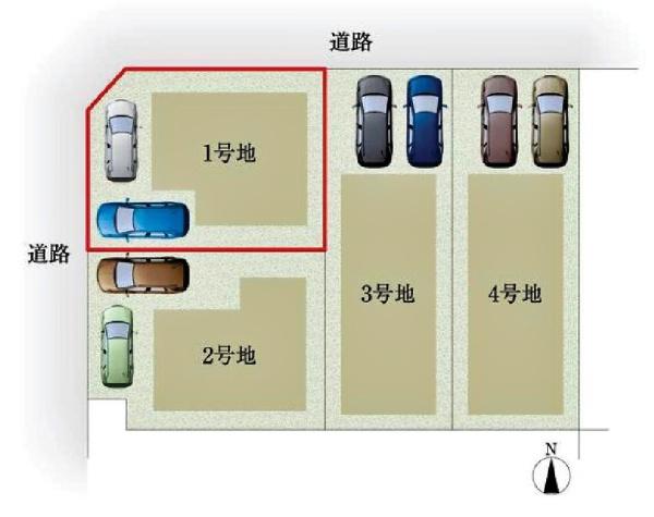 岡崎市若松町新築戸建全4棟1号地