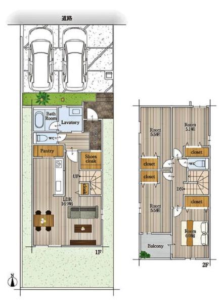 岡崎市若松町新築戸建全4棟3号地