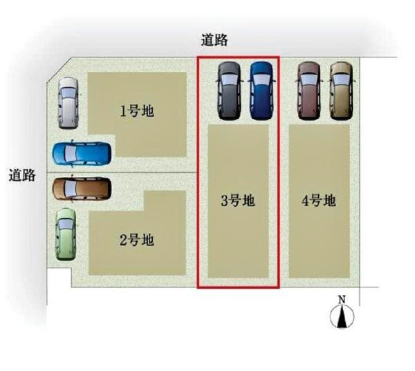 岡崎市若松町新築戸建全4棟3号地