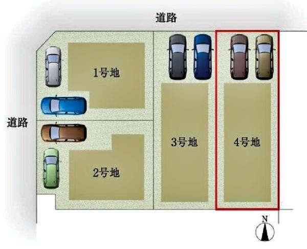 岡崎市若松町新築戸建全4棟4号地